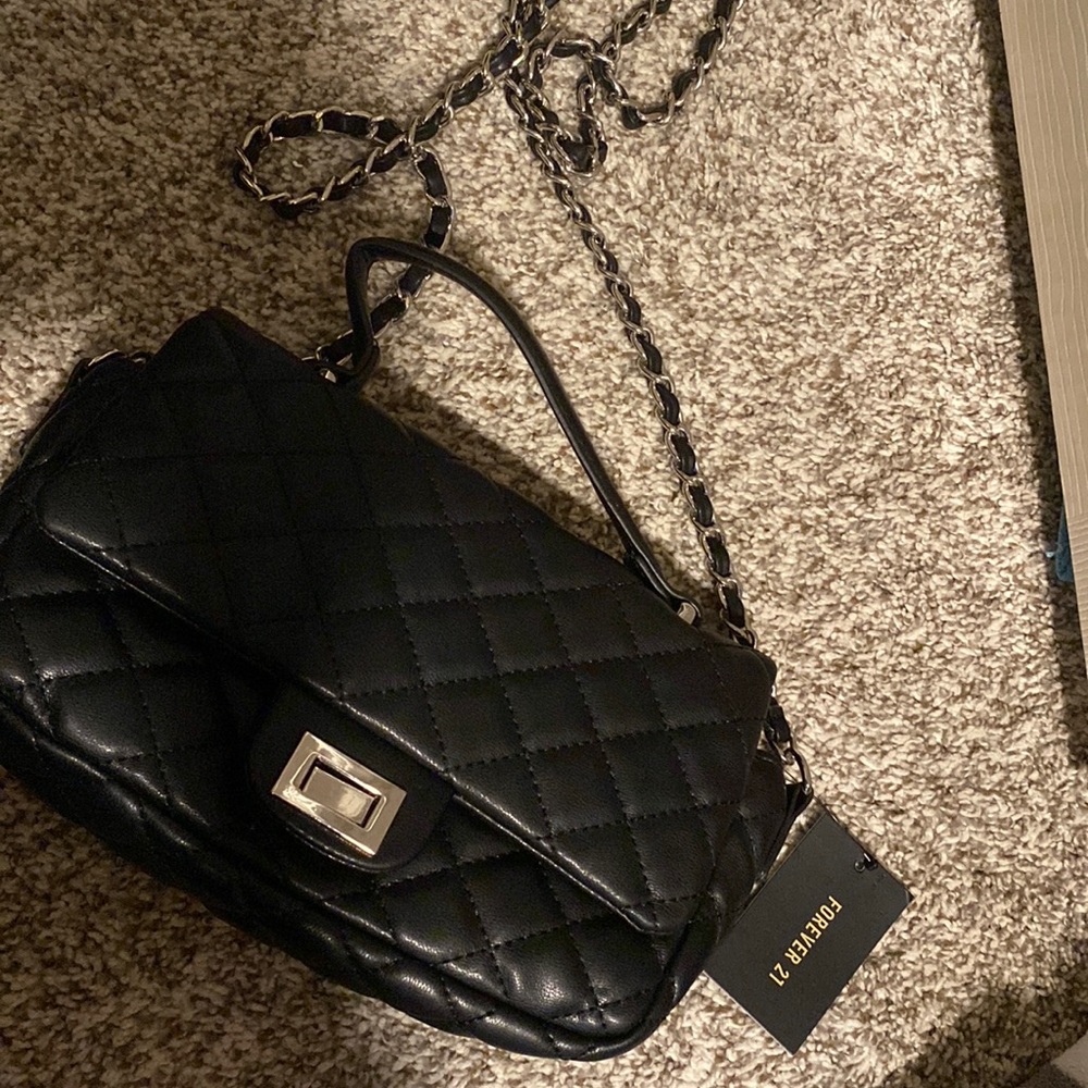 NWT forever 21 black purse